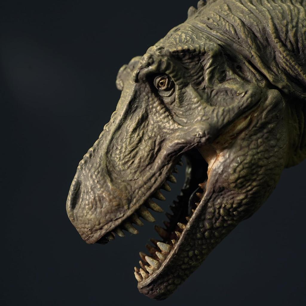 Tyrannosaurus Type B Medium Soft Vinyl Kit Reproduction Scale Soft Vinyl Unpainted Assembly Kit 1/35