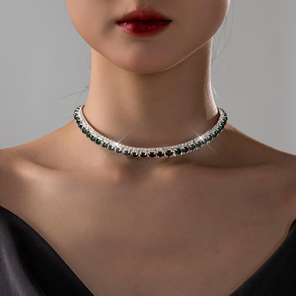 New Exquisite Claw Chain Exaggerated Fashion Necklace Water Drop Neck Chain Banquet Accessories Bridal Necklace Collar