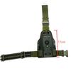 Drop Leg Panel Single Strap Leg Shroud Durable Nylon Plastic Adjustable MOLLE Platform for Hiking Camping