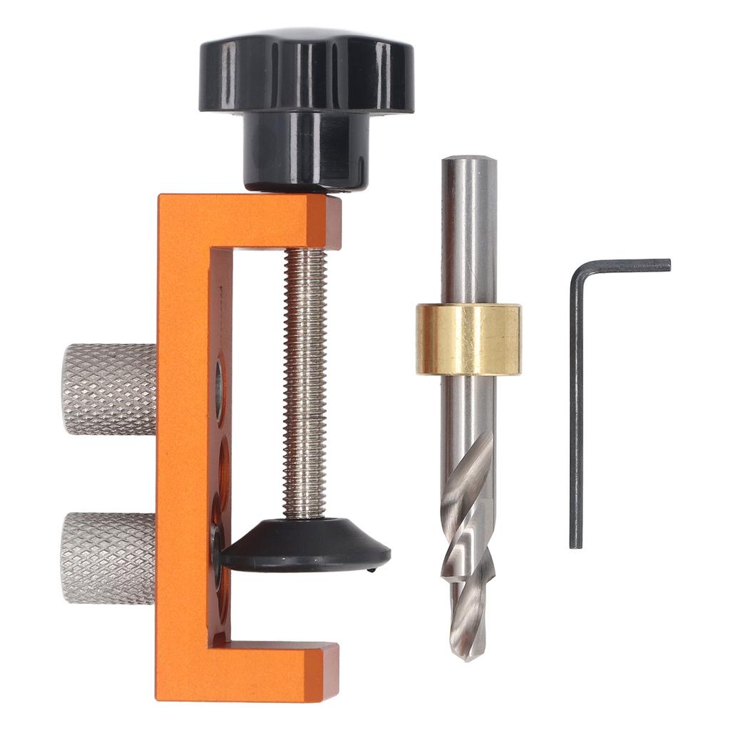 Aluminiumprofil Bohrschablone mit M6 Senkloch Stufenbohrer Doppelloch Stanze Locator für 20 30 40