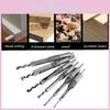 High-precision Square Mortise Drill Bits Set For Carpentry And Joinery