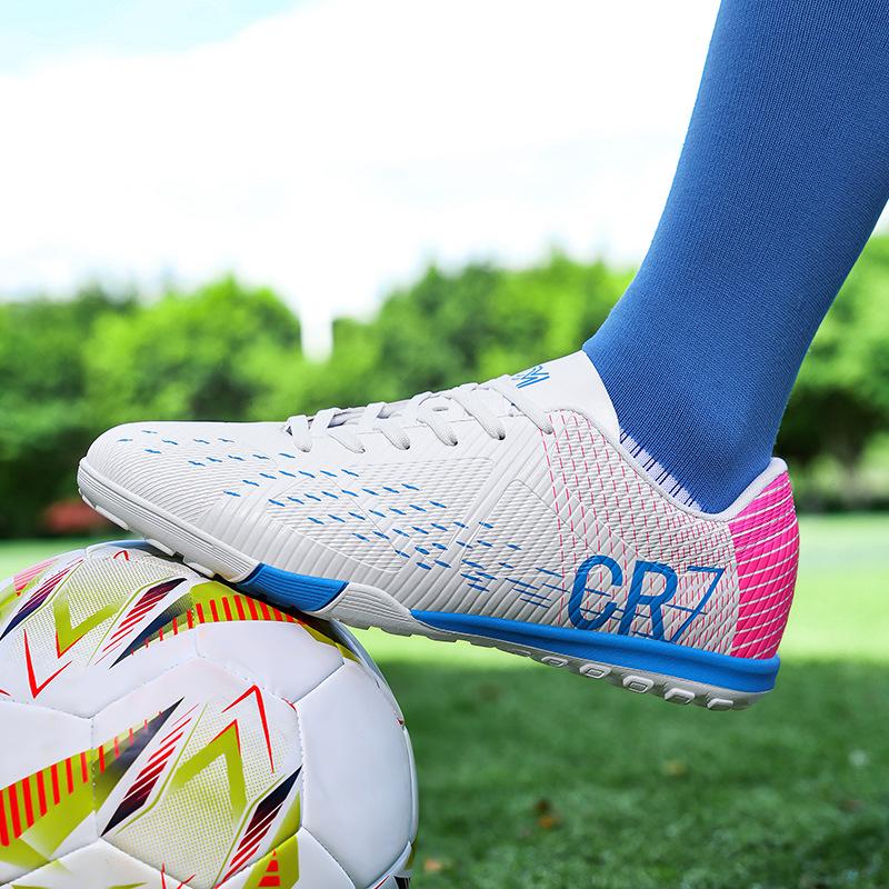 Football shoes long nails fg broken nails tf boys primary school students professional training shoes competition special adult sneakers for men