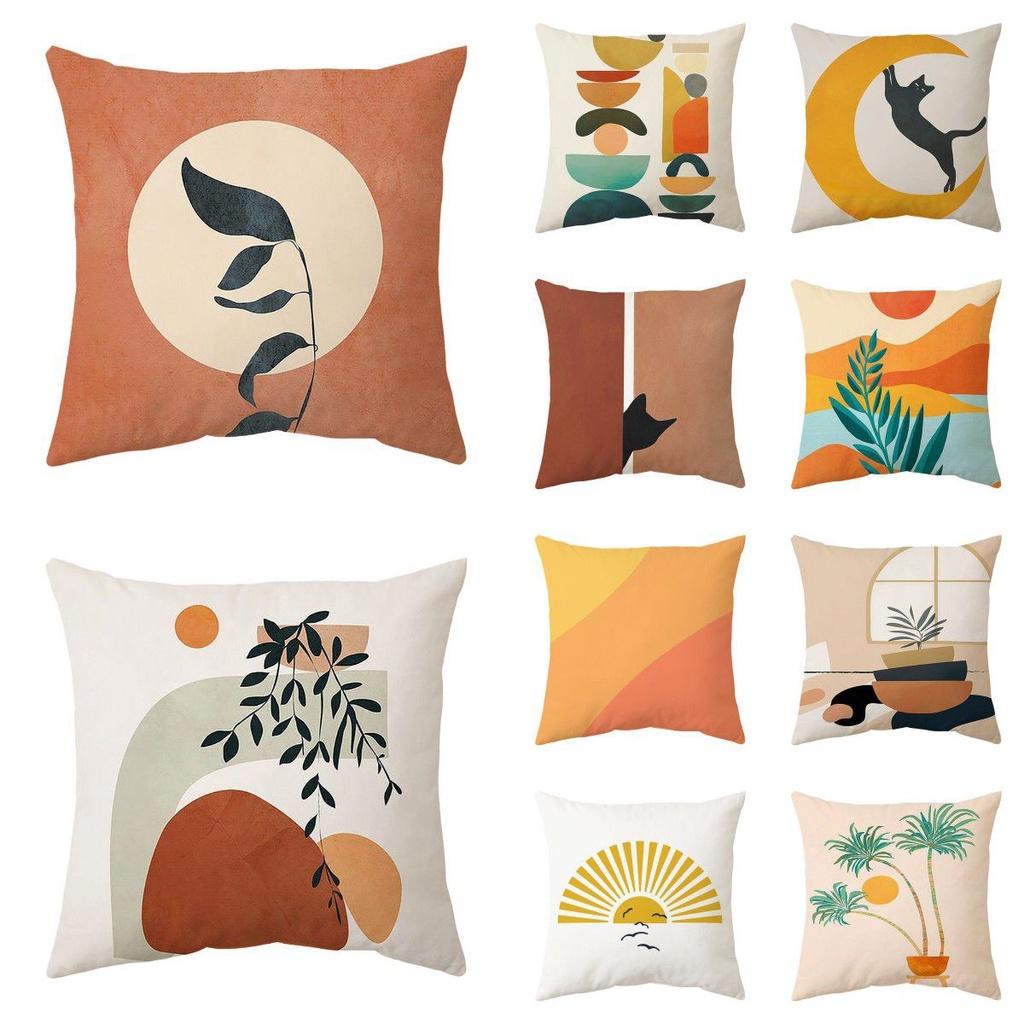 Nordic Style New Abstract Printing Pillow Cover For Modern Living Room Decor