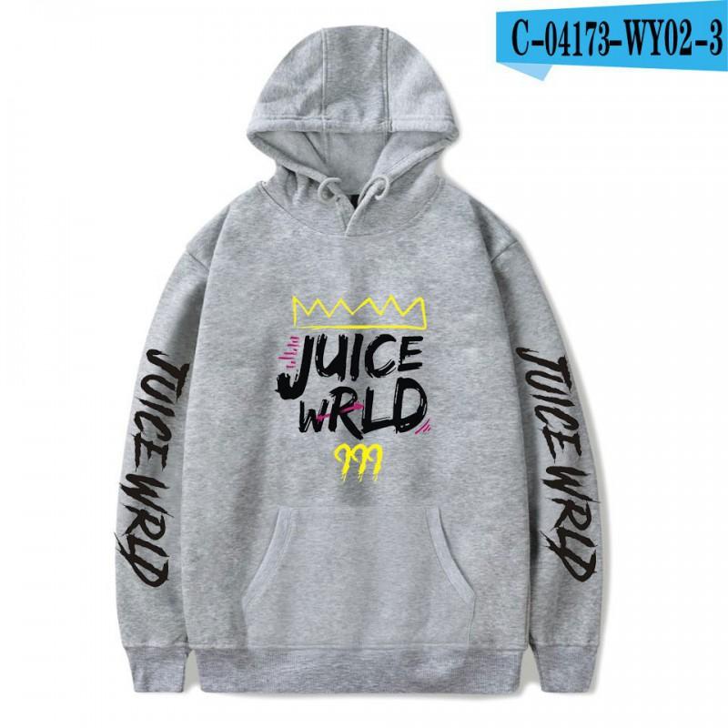 Juice WRLD Inspired Hoodie Men Women Oversized Streetwear Sweatshirt With Graphic Print Casual Pullover