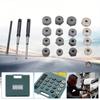 Universal Valve Seat Reamer Grinding Wheel Set Repair Cutter Valve Tools Kits