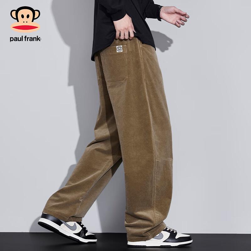 Paul Frank Men's Corduroy Relaxed Straight-Leg Casual Pants