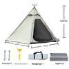 ZISIZ Pyramid Double Layer Camping Tent