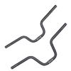 Mountain Bike Handlebars Bicycles Handlebars Extended Brackets Mount Extented Bar for Improved Control and Performances