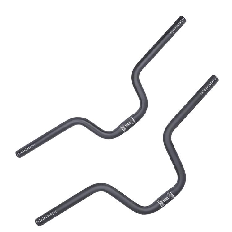 Mountain Bike Handlebars Bicycles Handlebars Extended Brackets Mount Extented Bar for Improved Control and Performances