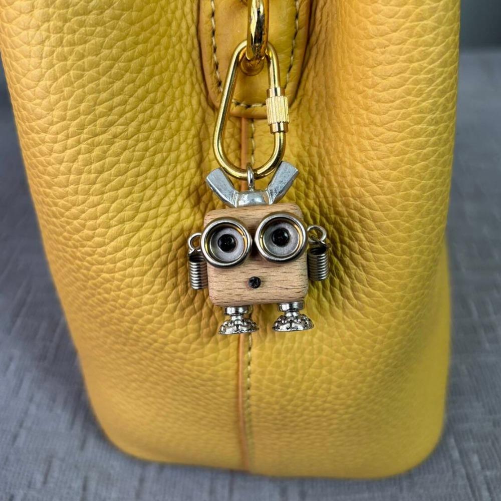 

Винтажный чокер-подвеска золотого цвета, брелок в виде робота, эстетичная подвеска-робот, дом Style 4