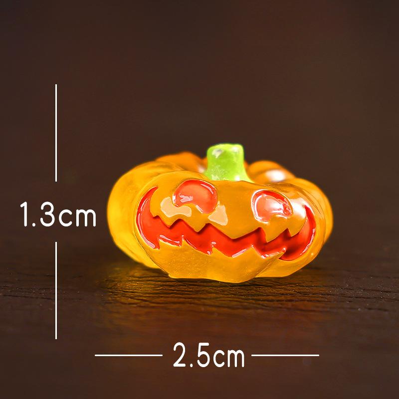 Halloween Luminoso al buio Zucca Fantasma Giardinaggio Accessori da Giardinaggio Auto Luminosi al buio Piccoli Ornamenti