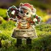 Christmas Decorations Outdoor Stakes Decorative Garden Stakes For Christmas Decor 2D Flat Acrylic Party Supplies For Planter