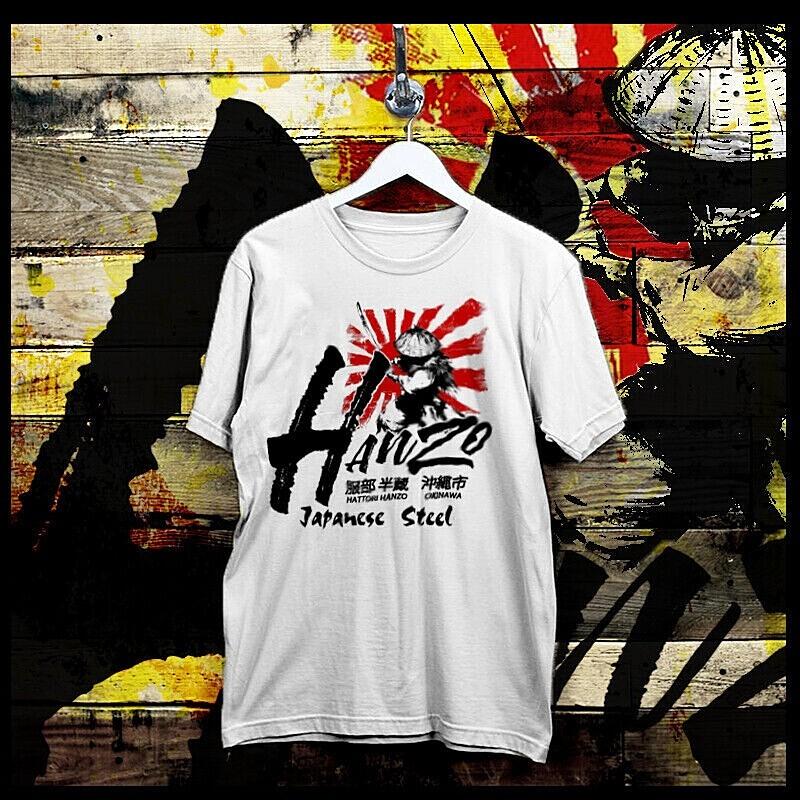 

Samurai T-Shirt Shogun Assassin Bushido Ronin Hattori Hanzo Japanese Steel tee 2XL