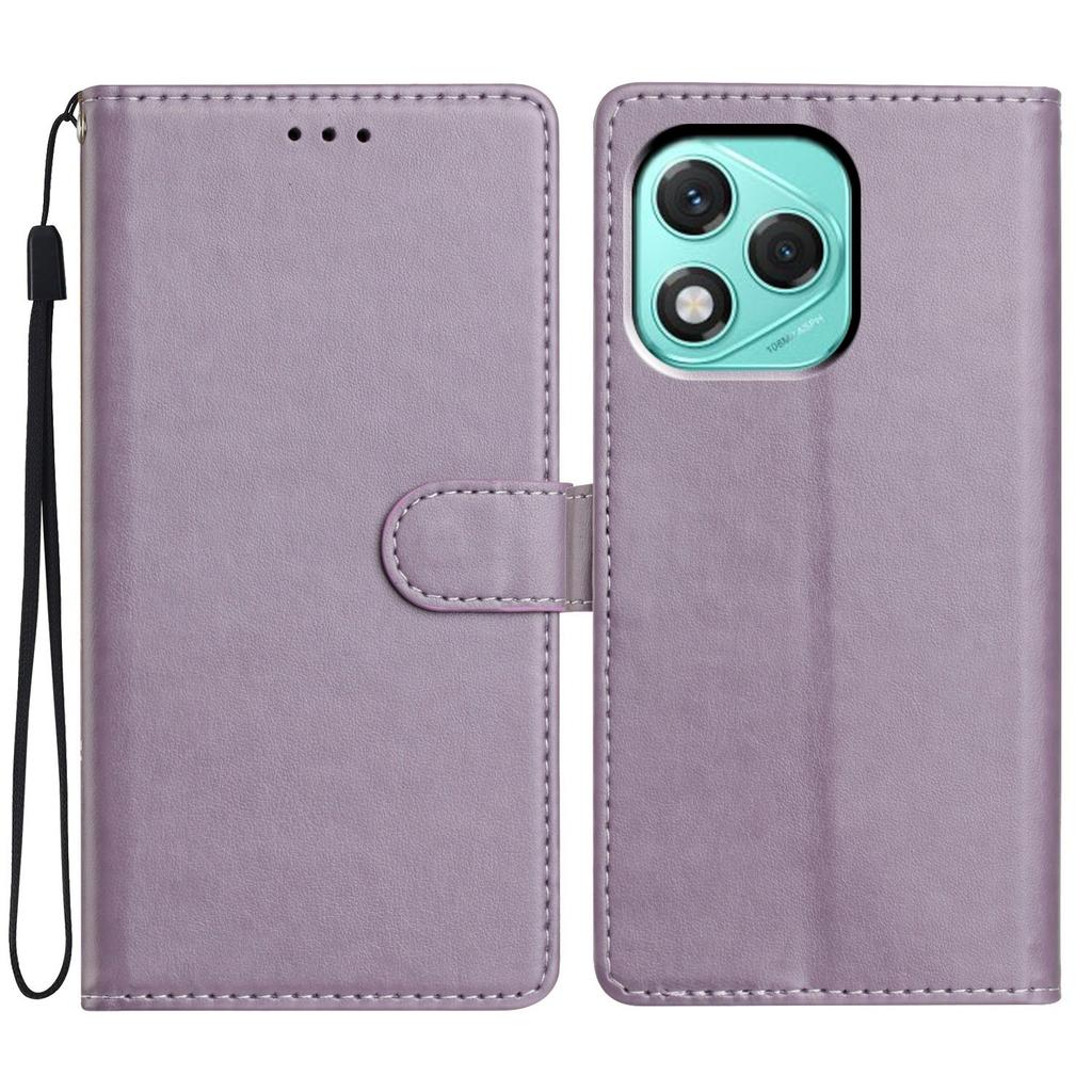 For Honor 400 Lite 5G Leather Case Wallet Stand Phone Cover with Handy Strap