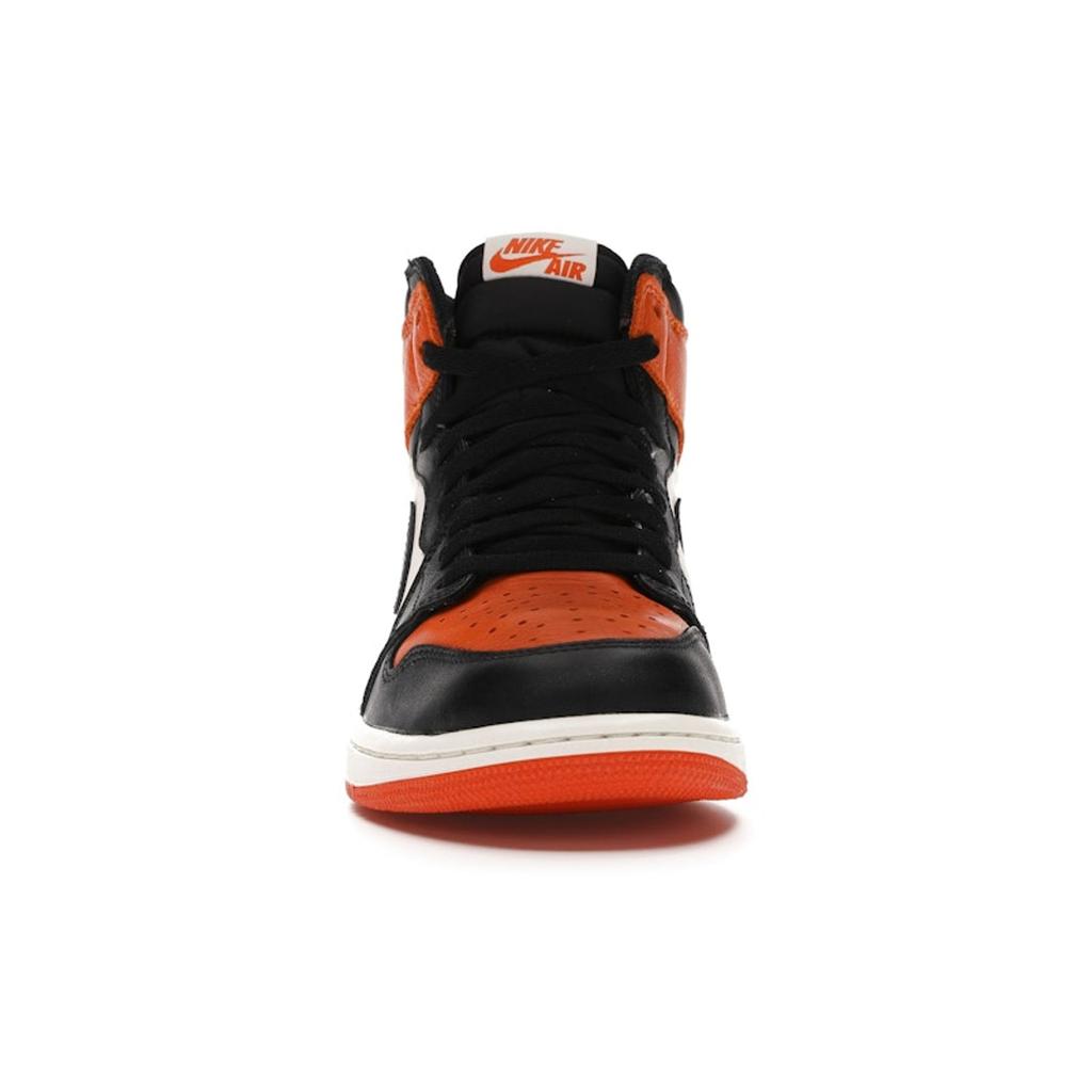 Air Jordan 1 Retro High OG Shattered Backboard 2015 Men Sneakers Orange Black Starfish 555088-005