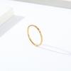 Japanese and Korean Style Diamond Stacked Titanium Steel Ring Women's Tail Ring Light Luxury Elegant Wedding Ring Fashionable