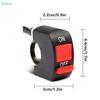 Motorcycle Handlebar Flameout Switch Motorbike ON OFF Button For Moto Bike Headlight Signal Lamp Universal Control Button