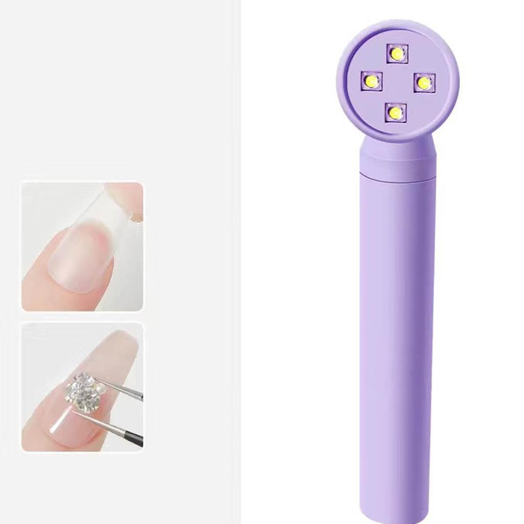 Duschform Nagel Licht Wiederaufladbar Handheld Tragbar Timing Multifunktional Schnellhärtender Nagel