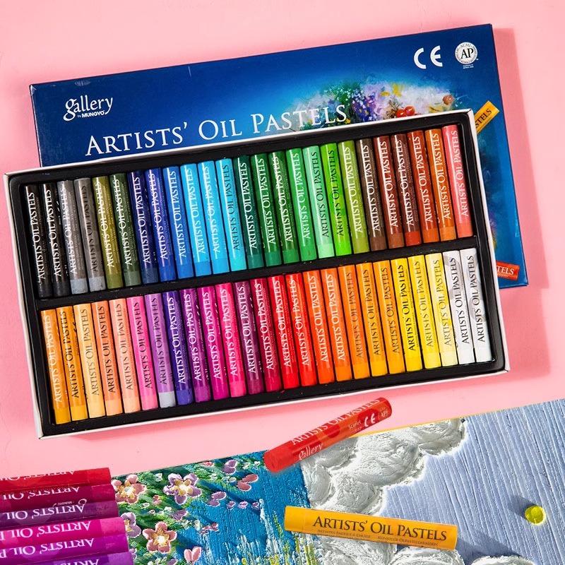 25/50 Färger Oljepastell Mjuk Stift Set Barn Professionell Målning Ritning Graffiti Konst Kritor Tvättbar Konststudent Material