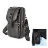 Wellvie Classy Smartphone Shoulder Stylish Loss Cowhide Multifunctional Pouch, Bag/Belt Pouch, 3-Way, Men's, Design, Prevention, Safe, Leather,
