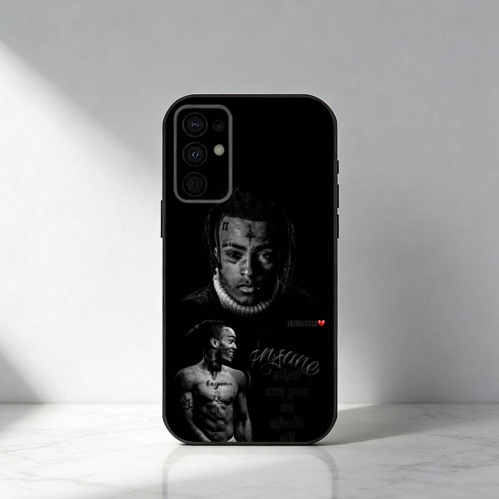 Rapper X-XXXTENTACION-S Phone Case For Samsung S25,S24,S21,S22,S23,S30,Ultra,S20,Plus,Fe,Note,5G Black Cover