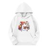 Women's Hooded Gradient Printed Long Sleeved Sweatshirt Loose Women's Sweatshirt  Sweatshirt