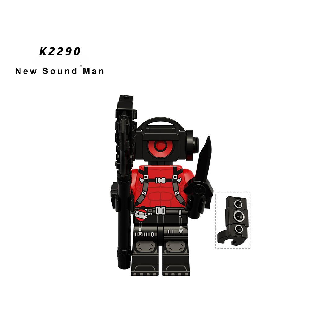 

KDL844 Туалетный Человек Конструктор Кирпичики Креативные Аксессуары Коллекция Кирпичики DIY Игрушки Детям Рождество K2289 K2290