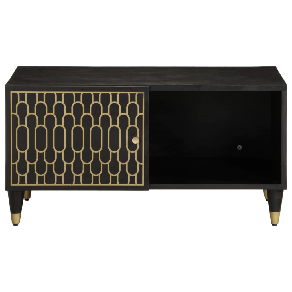 Coffee Table 80 X 50 X 40 Cm Solid Mango Wood