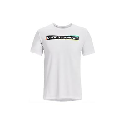 Letter Logo Print American Vintage Crew Neck Short Sleeve T-Shirt Men Tops White 1370731-100