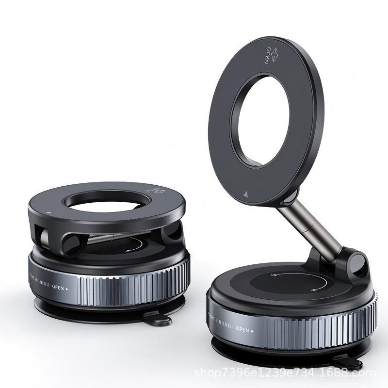 Magnetic Car Phone Holder with Vacuum Suction Cup