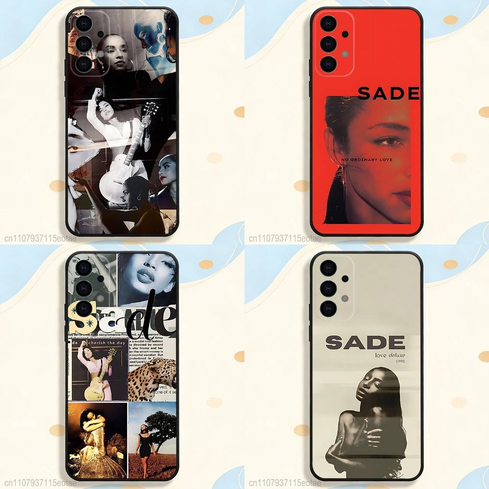 S-Sade Adu Love Deluxe Case for Samsung Galaxy S26 S21 S25 FE S24 S23 Ultra S20 S9 S22 Plus S10 TPU Cover