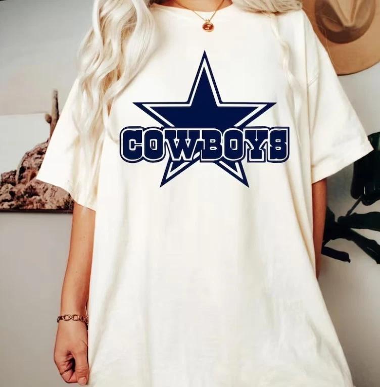 Dallas Football T-Shirt, Retro Dallas Team Shirt S