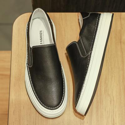 Handmade Mens Casual Shoes Fashion Leather Loafers Handmade Flats Walking Shoes Men Breathable Sneakers Versatile Driving Shoes