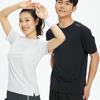 Mens Running Short Sleeve Tees Gym Jogging Tops Outdoor Cycling Sweatshirt Muscle Fit T-shirt for Man Trainin Dry Fit Sweatshirt