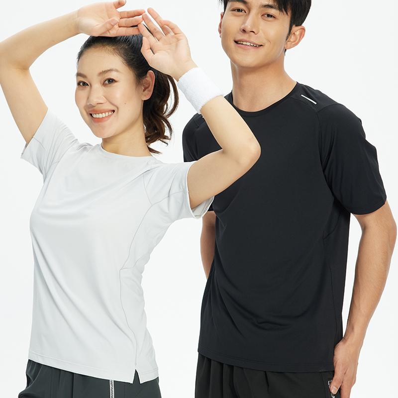 Mens Running Short Sleeve Tees Gym Jogging Tops Outdoor Cycling Sweatshirt Muscle Fit T-shirt for Man Trainin Dry Fit Sweatshirt