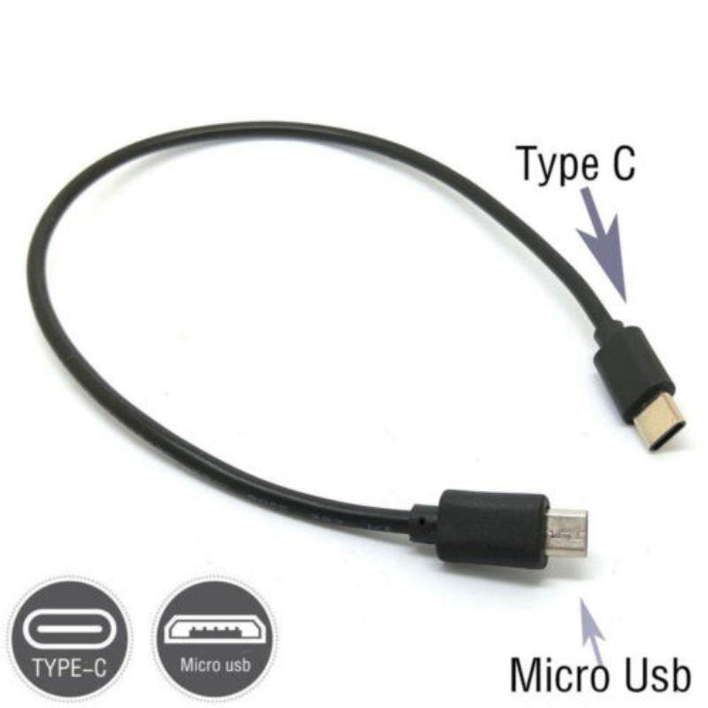Type C To Micro USB Cable Fast Charging USB Type-C Adapter Cord for Samsung  MacBook Pro OTG Mobile Phone Micro USB Cable