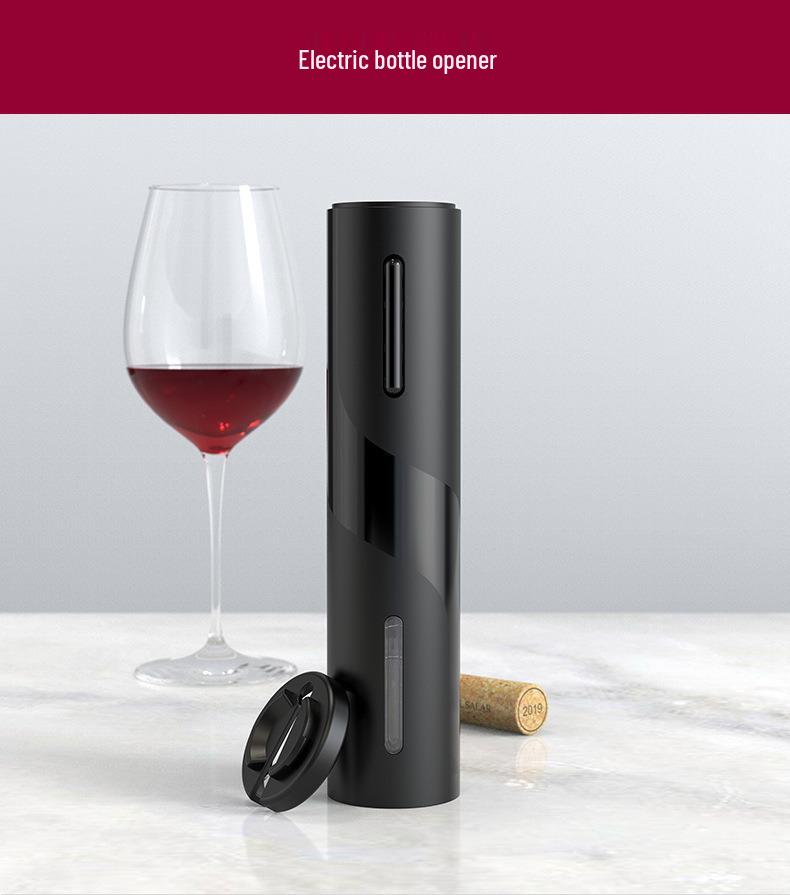 Premium Automatic Electric Wine Opener with High-End Base - Gift Set