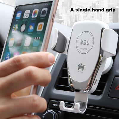 15w Magnetic Car Fast Charging Wireless Charger For Iphone 13 Air Vent Mount Stand In Car Gravity Sensor Phone Holder