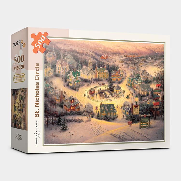 500 Piece Jigsaw Puzzle - Nicholas Circle, popular Korean puzzle