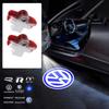 MK4 For Volkswagen VW Beetle Golf 2002-2008 Bora Lavida Touran Caddy HD Courtesy Lamp Car Door Projector LED Decorate Welcome Light
