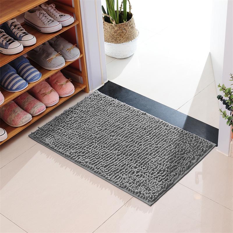 Hot-Selling Chenille Absorbent Anti-Slip Mat for Bedroom, Entrance, Bathroom & Bathtub