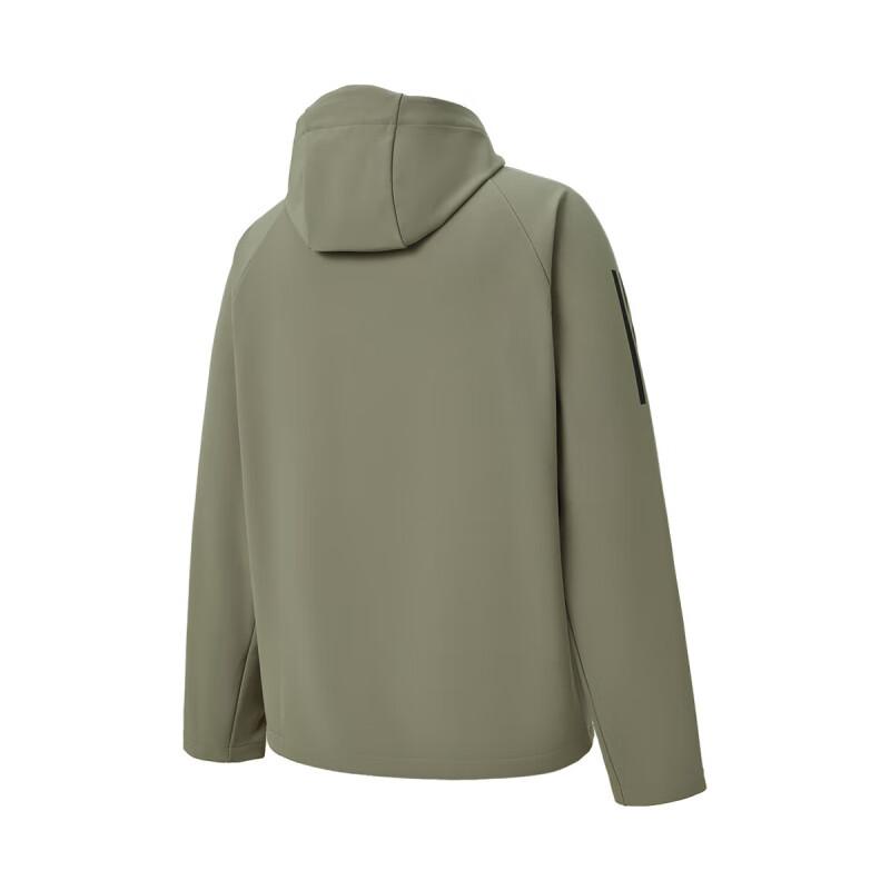Adidas Jackets Unisex Olive Green Hooded Moderate Other JX9492