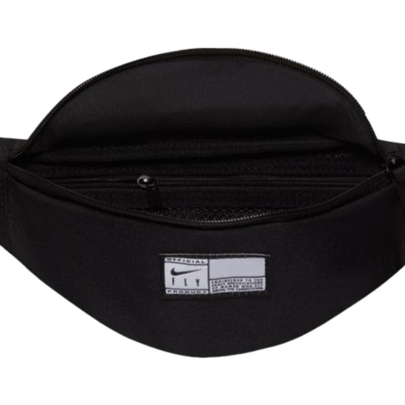 Nike Heritage Fabric Crossbody Bag, Fanny Pack, Sling Bag Regular Unisex Black Casual DA2275-010
