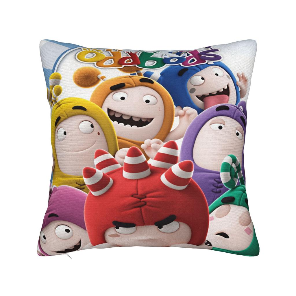 Oddbodes Cartoon Pillow Case  Print Pillow Cover For Wedding Party Home Decor Funny Pillowcases