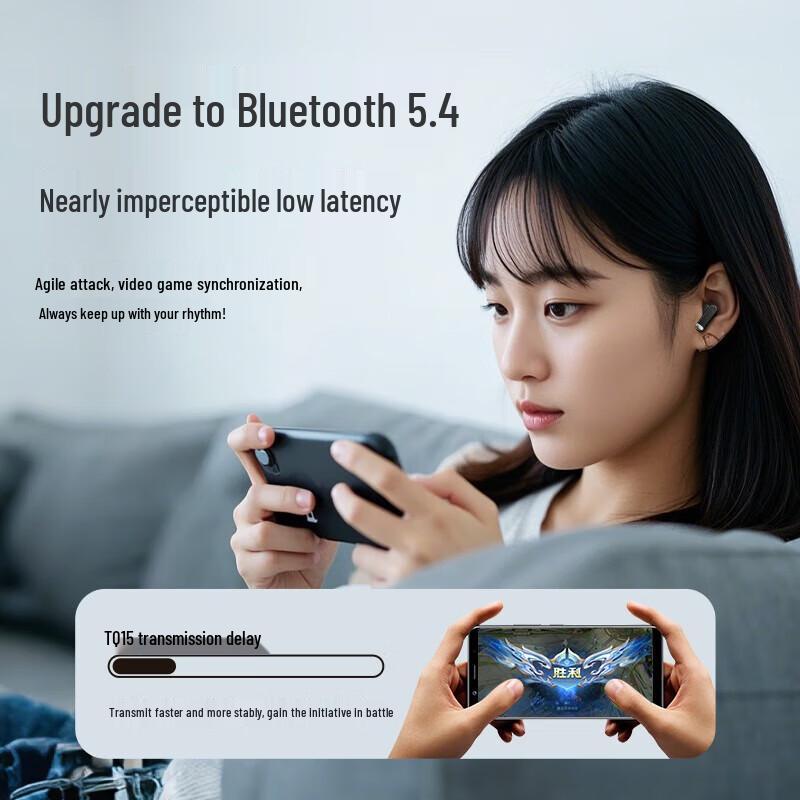 aigo TQ15 HIFI Wireless Bluetooth Semi-In-Ear Earbuds
