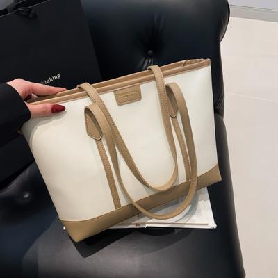 Einfache und großvolumige Tasche Damen 2025 Herbst und Winter vielseitige modische Tragetasche Arbeit Freizeit Umhängetasche