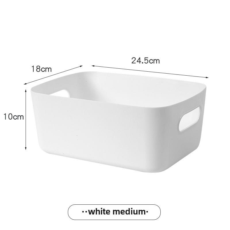 Rectangular Desktop Storage Box for Office, Desk, Key, Cosmetics, or Kitchen Items