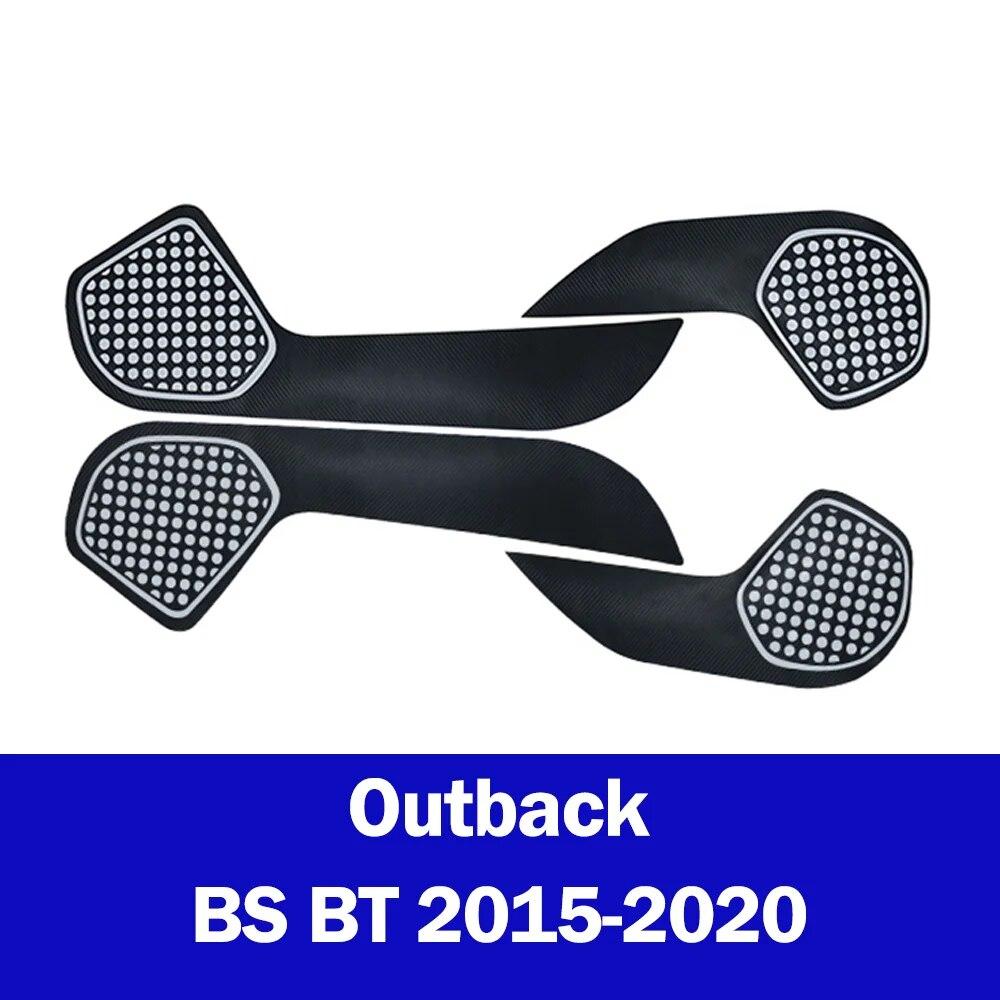 Car Inner Door Panel Protection Anti Kick Film Stickers Car Interior Accessories For Subaru Forester Outback Legacy XV Crosstrek