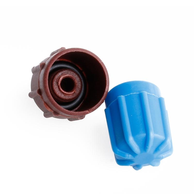 Auto Air conditioning valve core set Dust Cover A/C Valve Cap High/Low Voltage