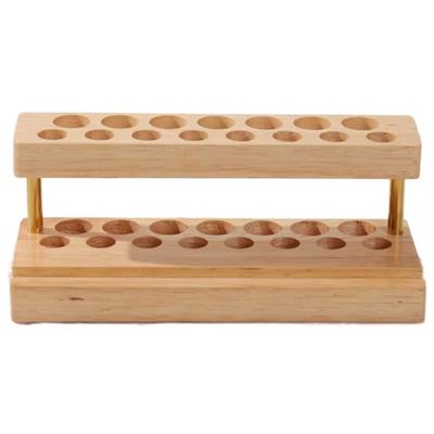 BAAR-Slots Walnut Pens Holder Toothbrush Holder Phone Stand Pen Tray Brush Display Case Storage Stand